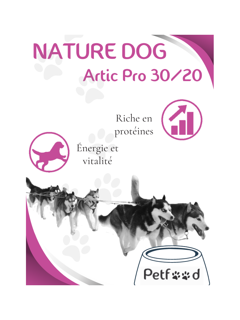 Croquettes Artic Pro 30/20 Nature Dog 15kg