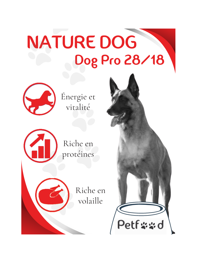 Croquettes Dog Pro 28/18 Nature Dog 15kg