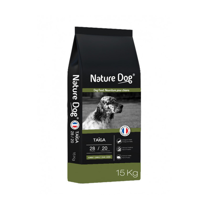 Taïga 28/20 Nature Dog 15 kg