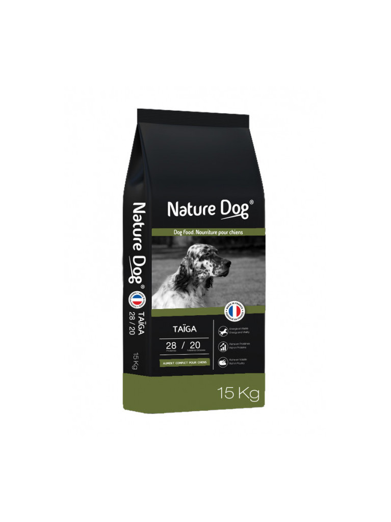 Taïga 28/20 Nature Dog 15 kg