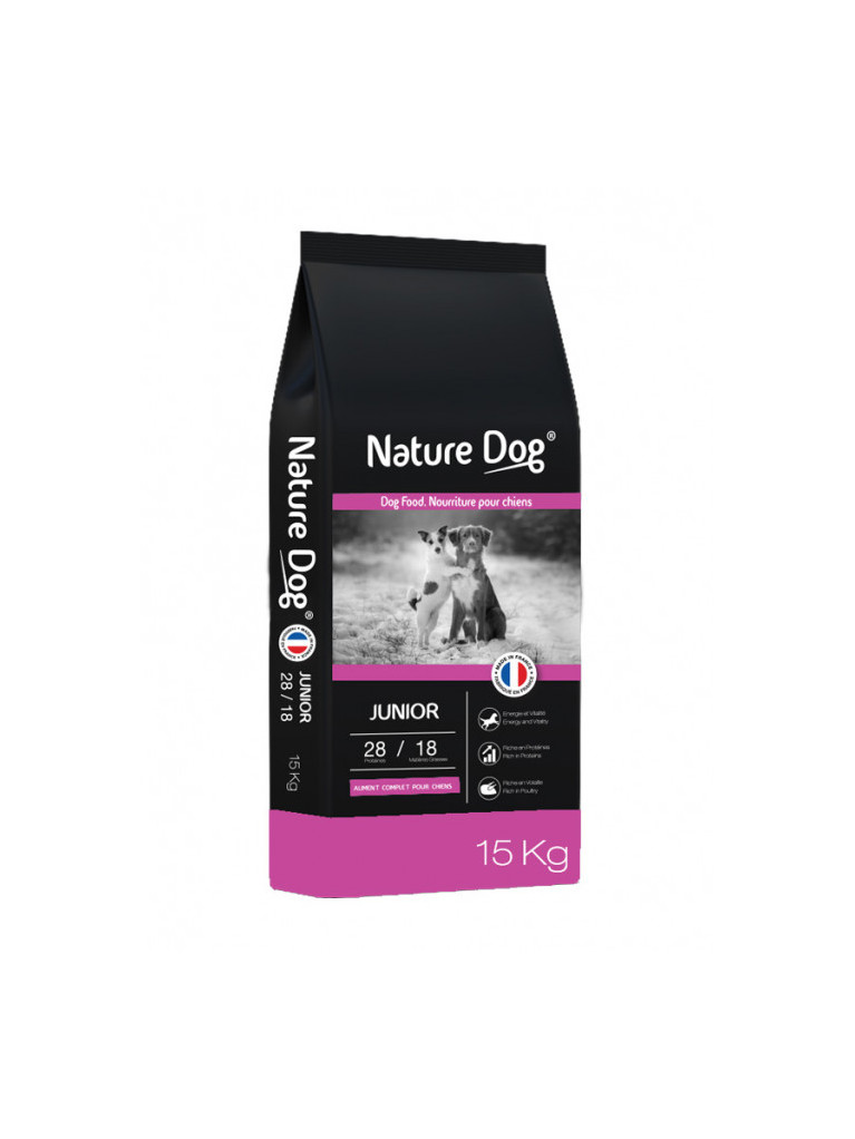 Junior 28/18 Nature Dog 15 kg