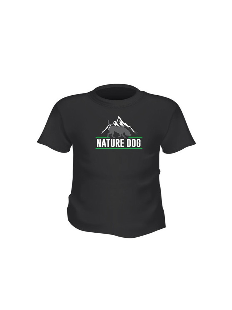 T-shirt chien et montagne homme Nature Dog